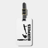 Burpees Gepäckanhänger (Vorderseite vertikal)
