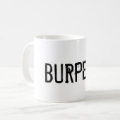 Burpees - Inspiration Kaffeetasse (Vorderseite Links)