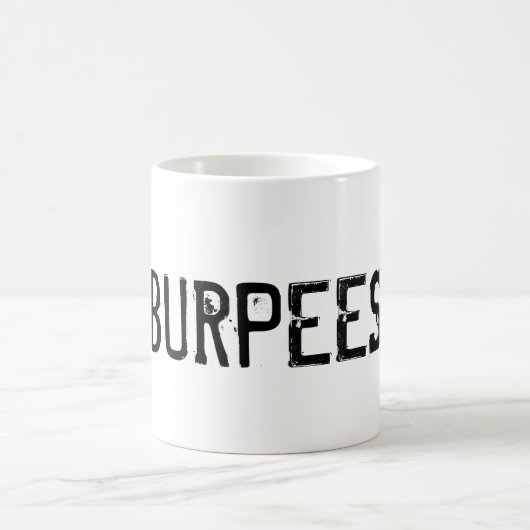 Burpees - Inspiration Kaffeetasse (Mittel)