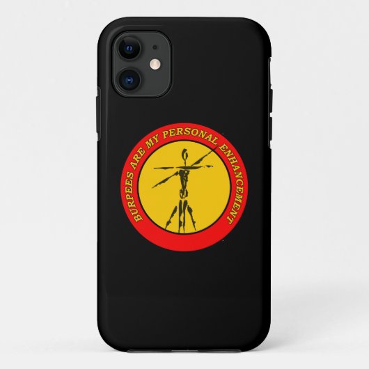 Burpees sind meine PED Case-Mate iPhone Hülle (Rückseite)