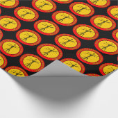 Burpees sind meine PED Geschenkpapier (Ecke)