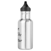 Burpees Wasser-Flasche Edelstahlflasche (Rechts)