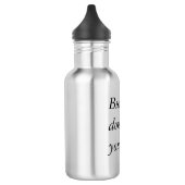 Burpees Wasser-Flasche Edelstahlflasche (Links)