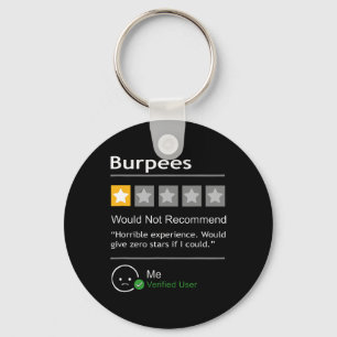 Burpees Würden Nicht Empfehlen Männer Frauen Gesch Schlüsselanhänger
