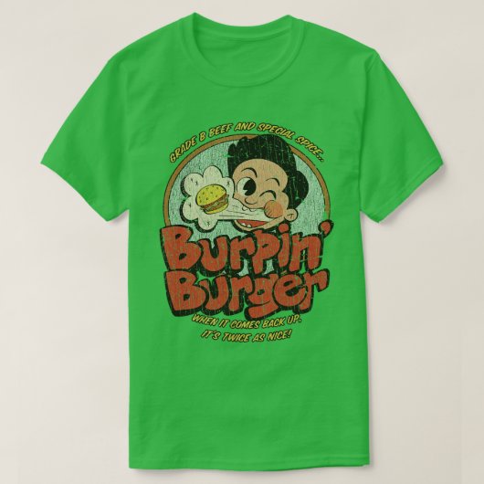 Burpin Burger 2016 T-Shirt (Design vorne)