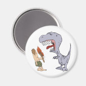 Burping Dinosaurier Magnet (Vorderseite/Rückseite)