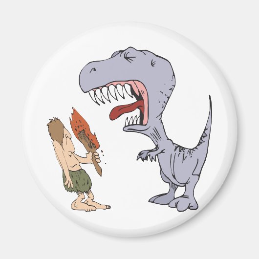 Burping Dinosaurier Magnet (Vorne)