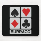 Burraco mousepad (Vorne)