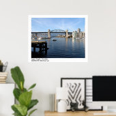 Burrard Bridge (48) Poster (Heimbüro)