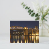 Burrard Bridge, Vancouver Postcard Postkarte (Stehend Vorderseite)