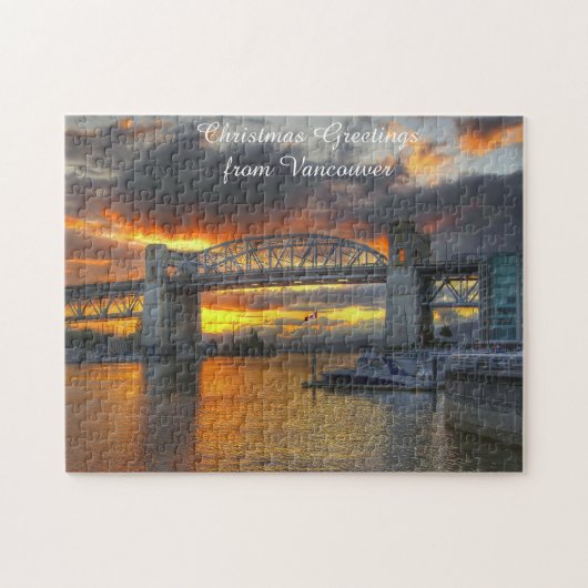 Burrard Street Bridge Vancouver. Jigsaw Puzzle (Horizontal)