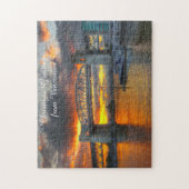 Burrard Street Bridge Vancouver. Jigsaw Puzzle (Vertikal)