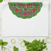 Burrell Scottish Tartan Celtic Thistle Geschirrtuch (Gefaltet)