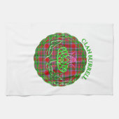 Burrell Scottish Tartan Celtic Thistle Geschirrtuch (Horizontal)