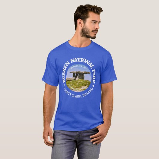 Burren-Nationalpark T-Shirt (Vorne ganz)