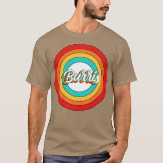Burris Name Shirt Vintag Burris Circle