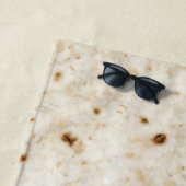 Burrito Blanket Floor Tortilla Taco Fast Food Wrap Strandtuch (Beispiel)