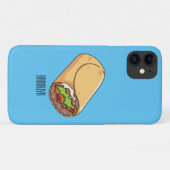 Burrito-Cartoon-Abbildung Case-Mate iPhone Hülle (Rückseite (Horizontal))