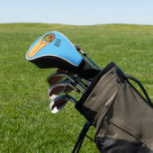 Burrito-Cartoon-Abbildung Golf Headcover (In SItu)