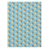 Burrito-Cartoon-Abbildung Tischdecke (Vorderseite)