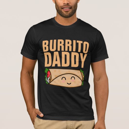 BURRITO DADDY MENS T - SHIRT (Vorderseite)
