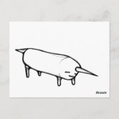 Burrito Einhorn! Postkarte (Rückseite)