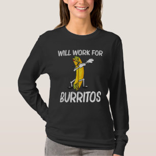 Burrito für Männer Frauen Burritos Taco Salsa Mexi T-Shirt