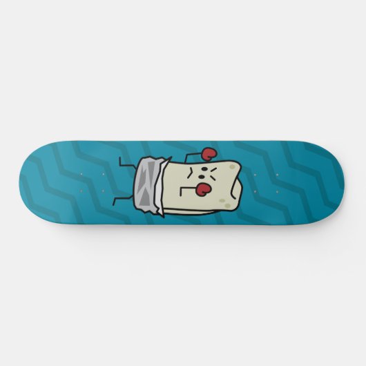 Burrito-Kämpfer Skateboard (Horizontal)