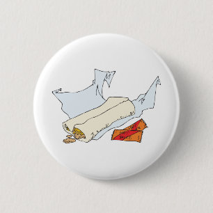 Burrito mit scharfer Soße Button