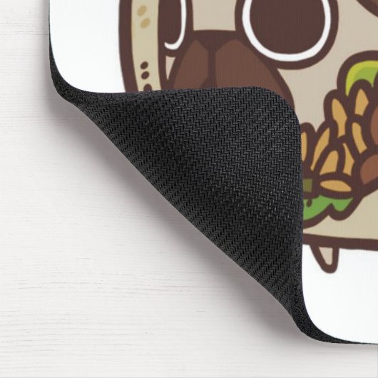 Burrito Mops Mousepad (Ecke)