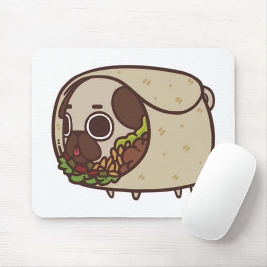 Burrito Mops Mousepad (Mit Mouse)