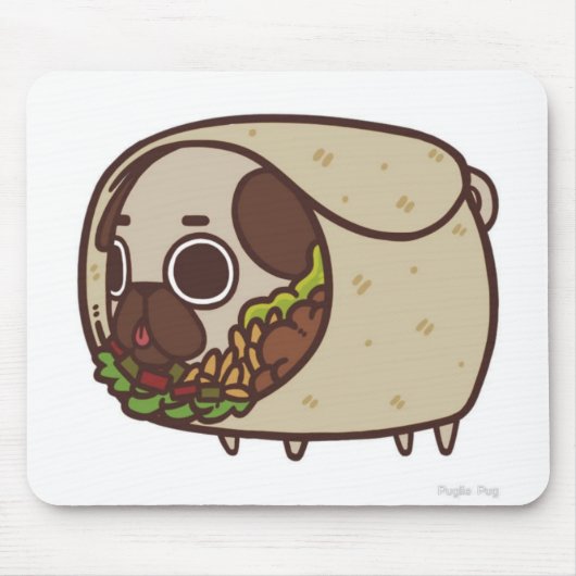 Burrito Mops Mousepad (Vorne)