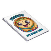 Burrito My Daily Hug Notizblock (Rechte Seite)