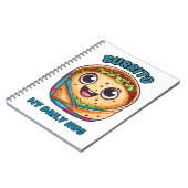 Burrito My Daily Hug Notizblock (Linke Seite)
