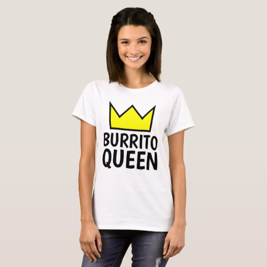 BURRITO QUEEN T - Shirt (Vorne ganz)