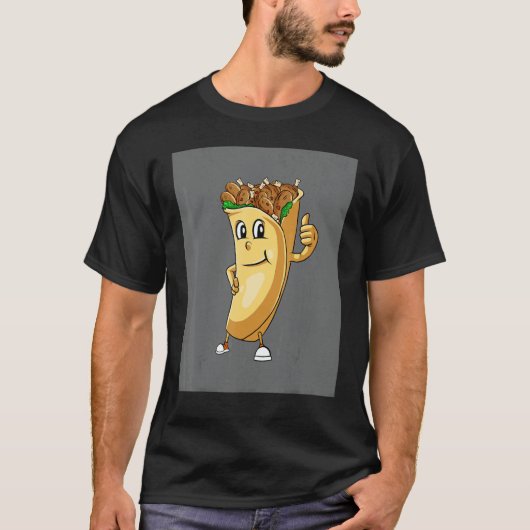 Burrito Turkey Leg Thanksgiving Day Mexican Food F T-Shirt (Vorderseite)