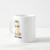 Burritoes Funny Burrito Pun Kaffeetasse (Vorderseite Links)