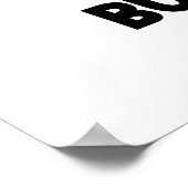 Burritoes Funny Burrito Pun Poster (Ecke)