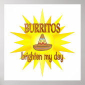 Burritos Brighten Poster (Vorne)