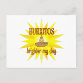 Burritos Brighten Postkarte (Vorderseite)
