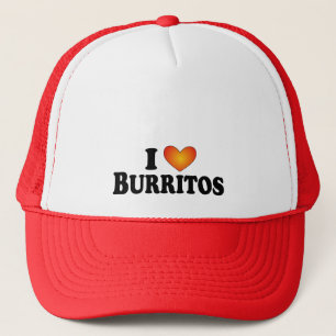 Burritos I (Herz) - produktreicher T - Shirt Lite Truckerkappe