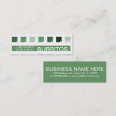 BURRITOS-Kundenanerkennung (Modquadrate) Treuekarte (Vorne/Hinten)