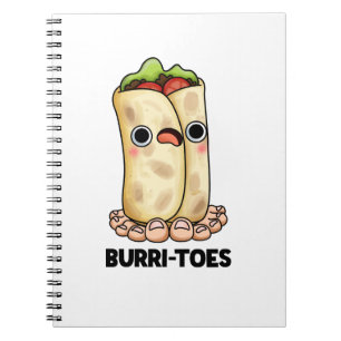 Burritos Lustiger Burrito  Wortspiel  Notizblock