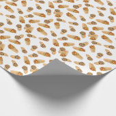 Burritos-Muster Geschenkpapier (Ecke)