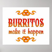 Burritos Poster (Vorne)