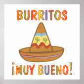 BURRITOS POSTER (Vorne)
