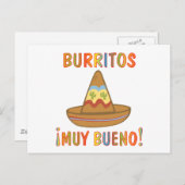 BURRITOS POSTKARTE (Vorne/Hinten)