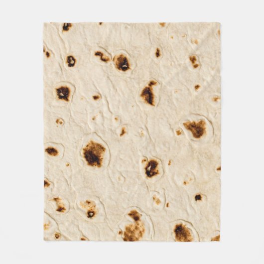 Burritos, Riesentortilla Fleecedecke (Vorderseite)