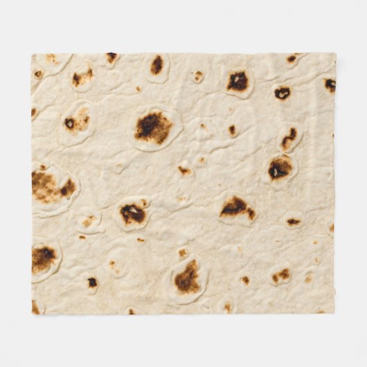 Burritos, Riesentortilla Fleecedecke (Vorderseite (Horizontal))