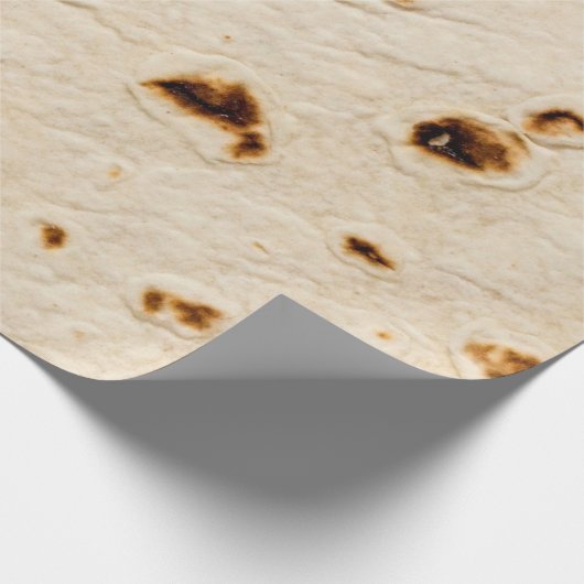 Burritos, Riesentortilla Geschenkpapier (Ecke)
